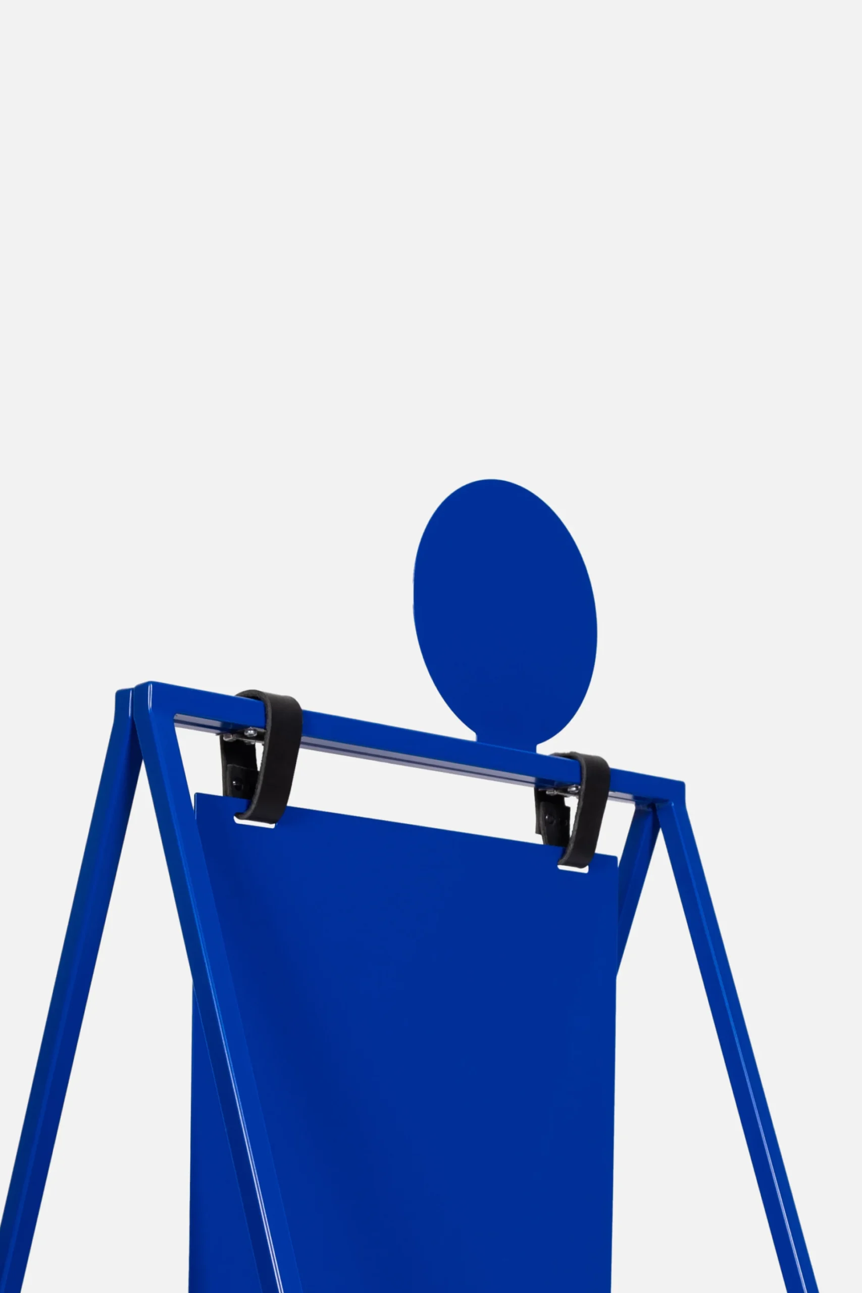 Blue Circle add-on signl for a sidewalk sign, used to highlight special offers or announcements.