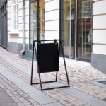 Sidewalk Sign A-Frame – Black