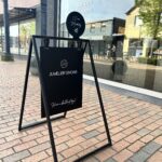Sidewalk Sign A-Frame – Black