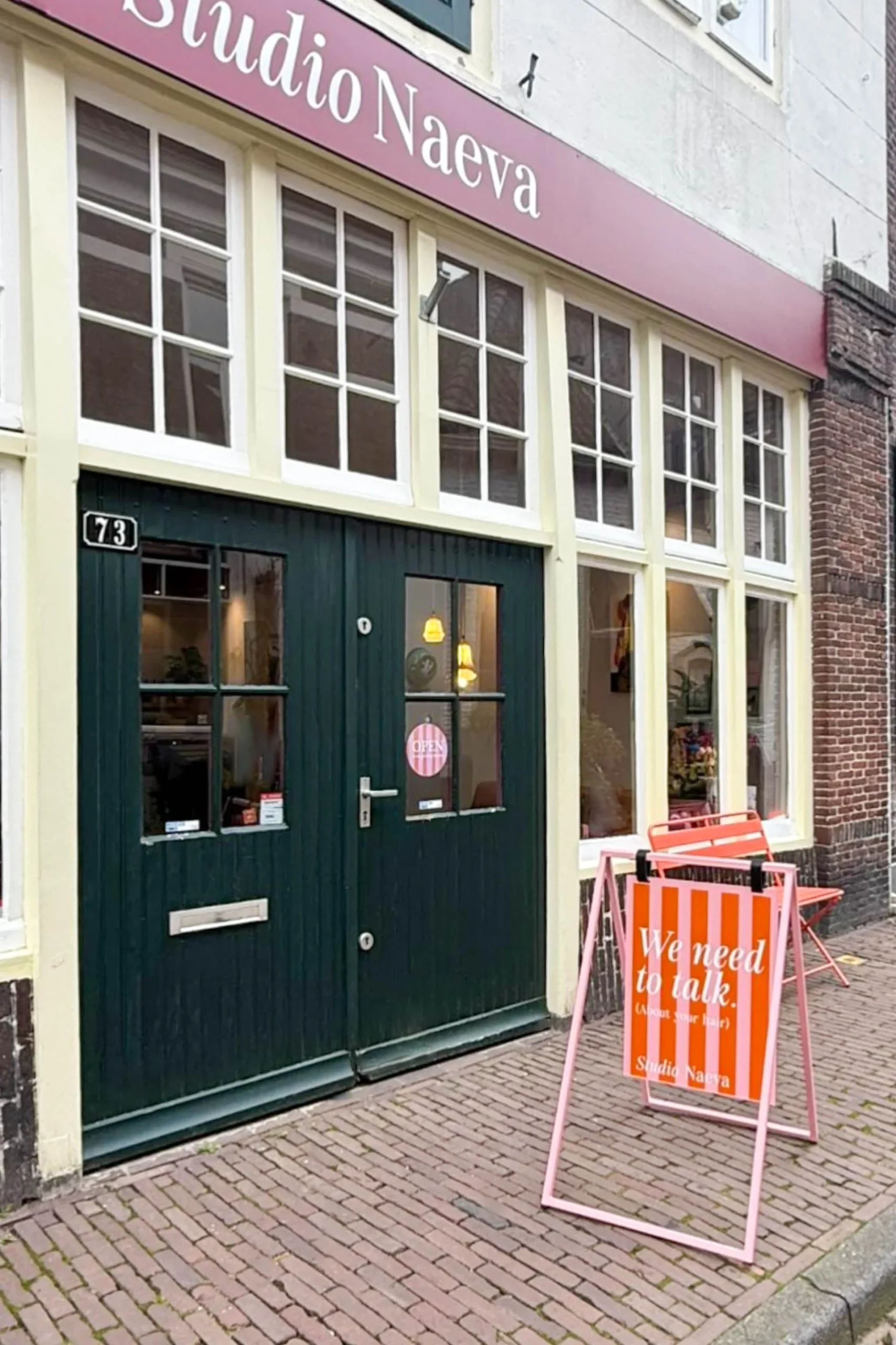 Sidewalk Sign A-Frame - Pink - Bild 4