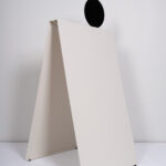 SIDEWALK SIGN A-SHEET – LIGHT BEIGE
