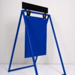 SIDEWALK SIGN A-FRAME – BLUE