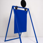 SIDEWALK SIGN A-FRAME – BLUE