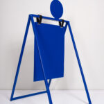 SIDEWALK SIGN A-FRAME – BLUE