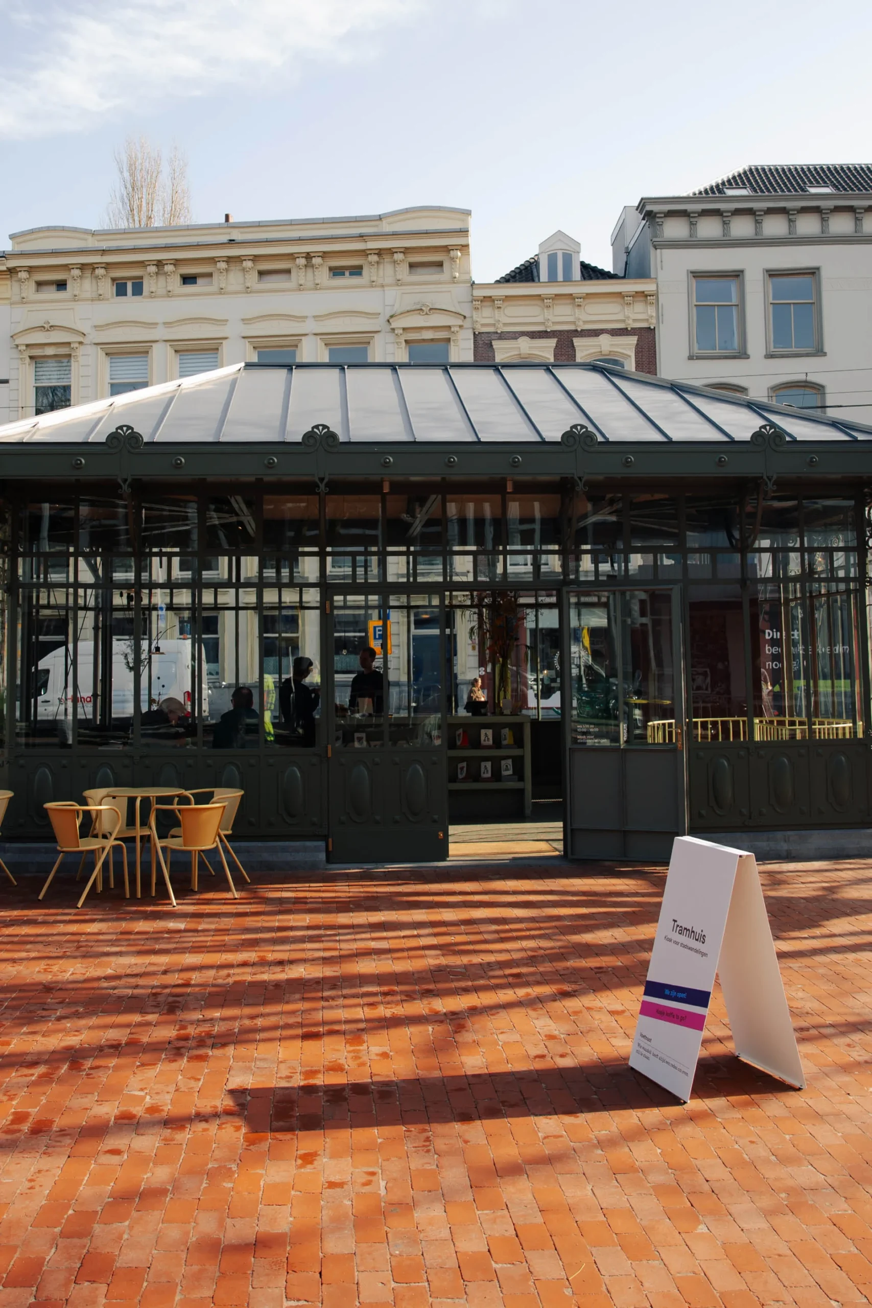 VWM studio -A-Sheet-White for Het Tramhuis Rotterdam-NL