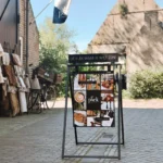 Sidewalk Sign A-Frame – Black