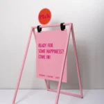 STICKERS ON YOUR SIDEWALK SIGN