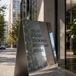 SIDEWALK SIGN A-SHEET – MIRRORED