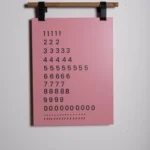 Magnetic digits set – near black