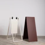 Sidewalk Sign A-frame Slim – Light Beige